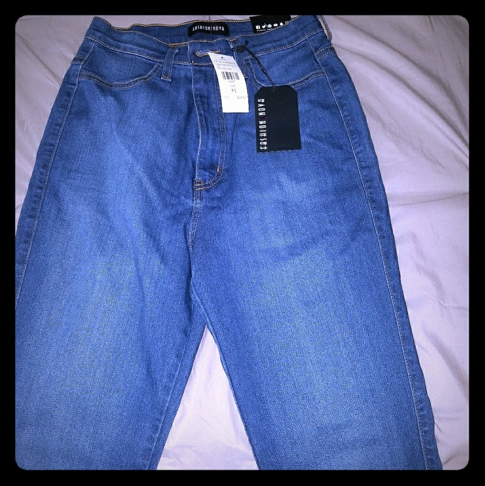 Fashion Nova classic high waist denim